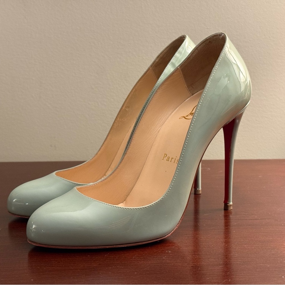 Christian Louboutin Green Heels